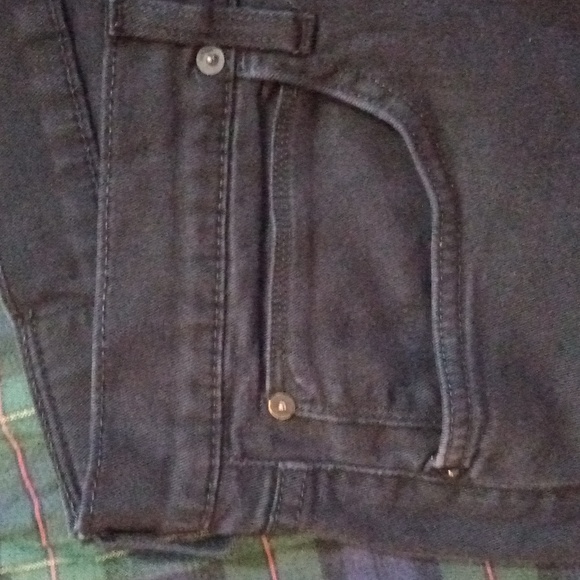 Hudson - Men's - Black - Five Pocket - Straight Leg Jeans - W38XL35 - Picture 4 of 10